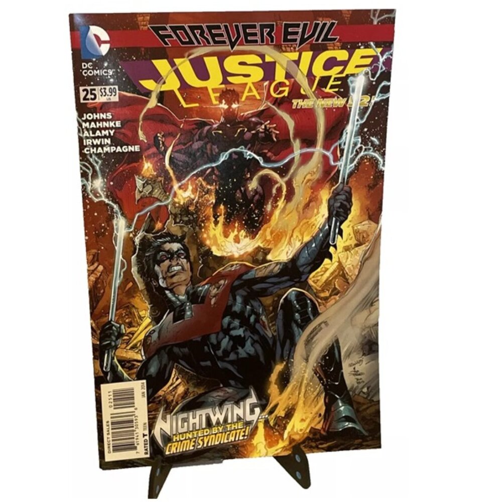 Forever Evil Justice League Vol 2 #25 Forever Lost 2014 Ivan Reis Joe Prado Rod